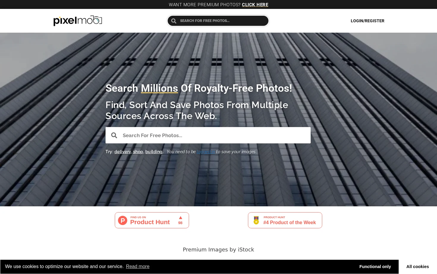 Pixelmob 页面快照